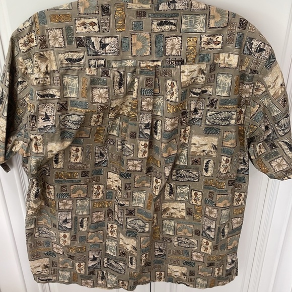 Cooke Street Honolulu Hawaiian Aloha button down shirt size Large - Picture 7 of 11